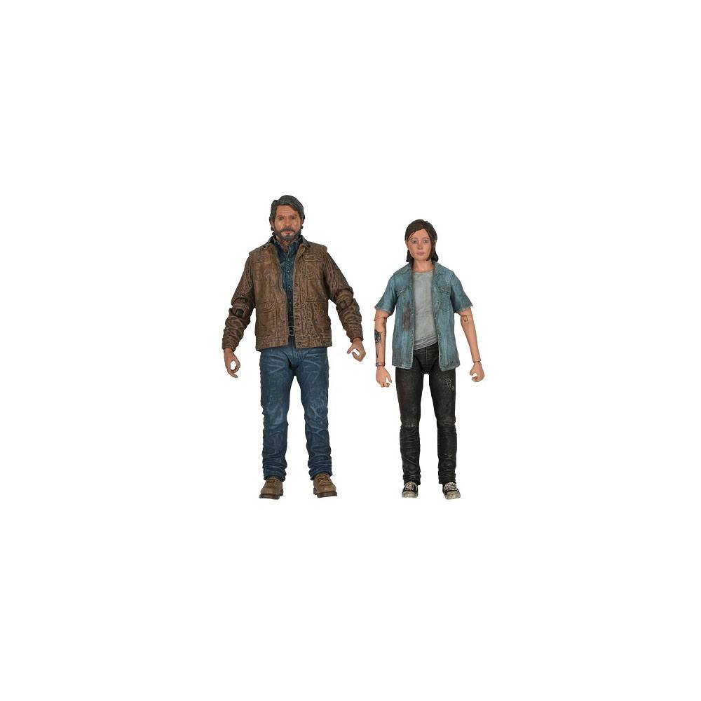 The Last of Us Part II Ultimate Action Figure 2-Pack Joel and Ellie 18 cm