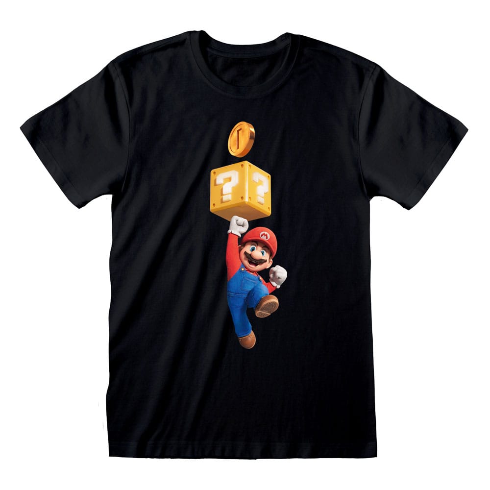 Super Mario Bros T-Shirt Mario Coin Fashion Size M