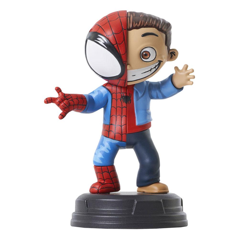 Marvel Animated Statue Peter Parker 10 cm
