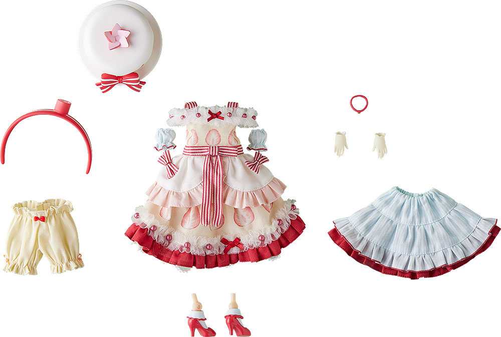 Harmonia Humming Doll Figures Outfit Set: Fraisier Designed by ERIMO