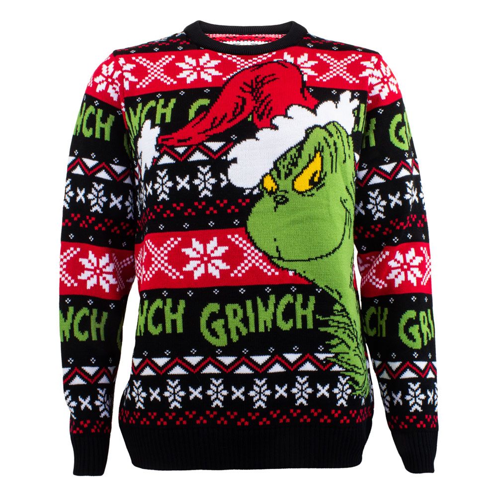 The Grinch Sweatshirt Christmas Jumper Hat Size S