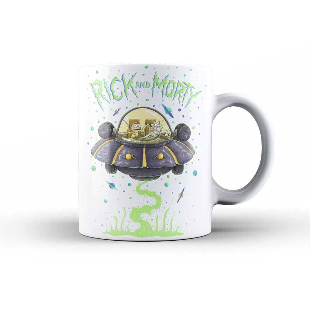 Rick & Morty Mug Space Ship