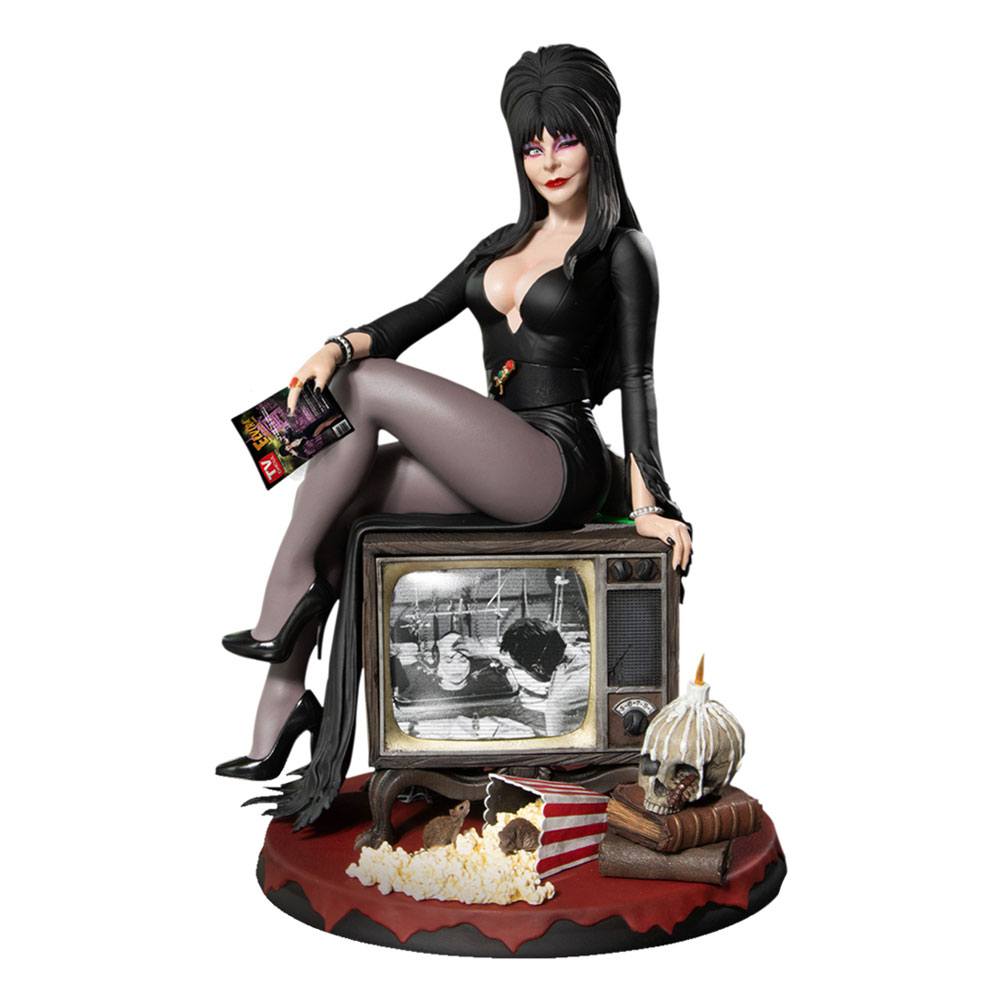 Elvira Mistress of the Dark Static-6 PVC Statue 1/6 Elvira 42 cm