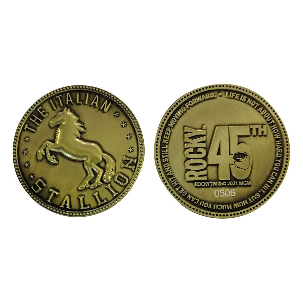 Rocky Collectable Coin 45th Anniversary The Italian Stallion Limited Edition