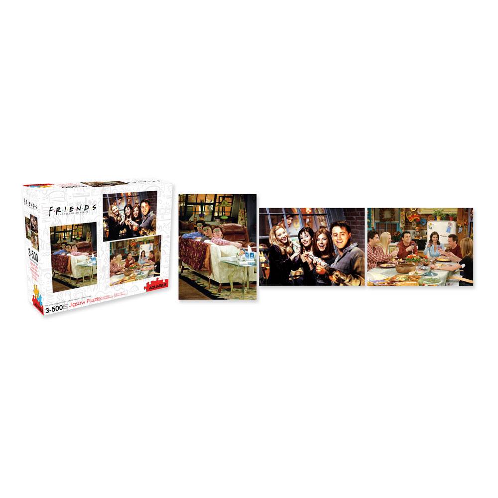 Friends Jigsaw Puzzle 3 Pack Series (500 pieces)
