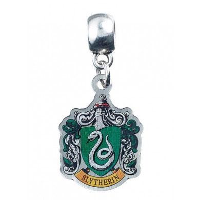 Harry Potter Charm Slytherin Crest (silver plated)