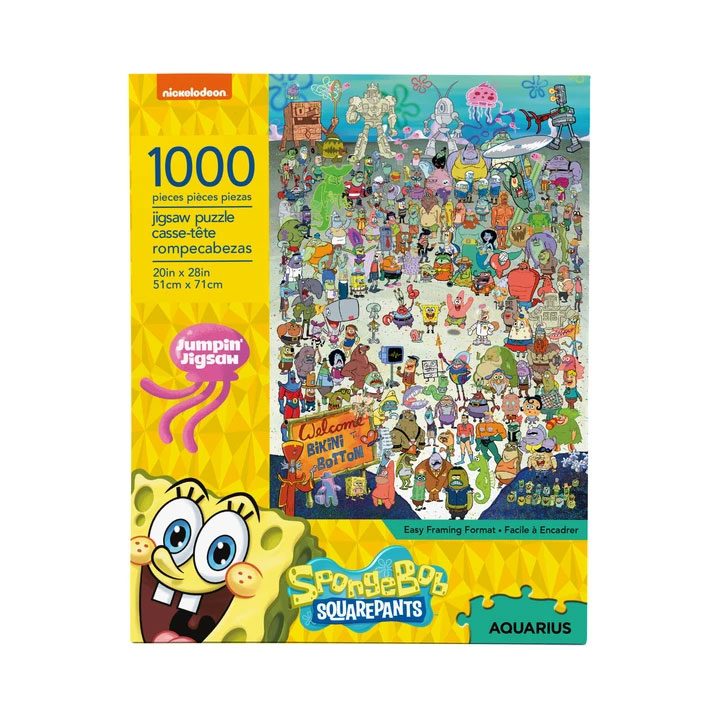 SpongeBob Jigsaw Puzzle Cast (1000 pieces)