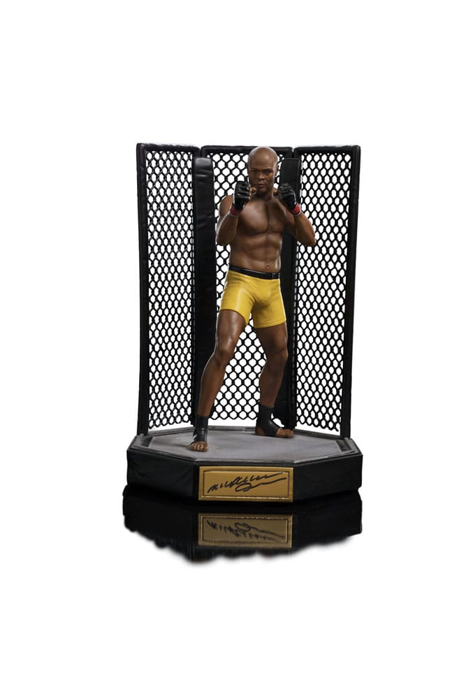 UFC Deluxe Art Scale Statue 1/10 Anderson Spider Silva - Signed Version 22 cm