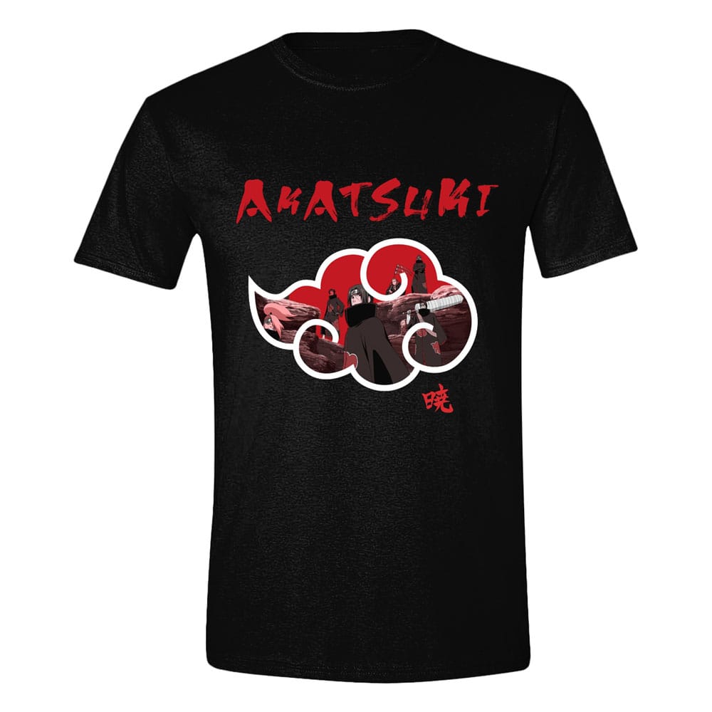 Naruto Shippuden T-Shirt Akatsuki Size S