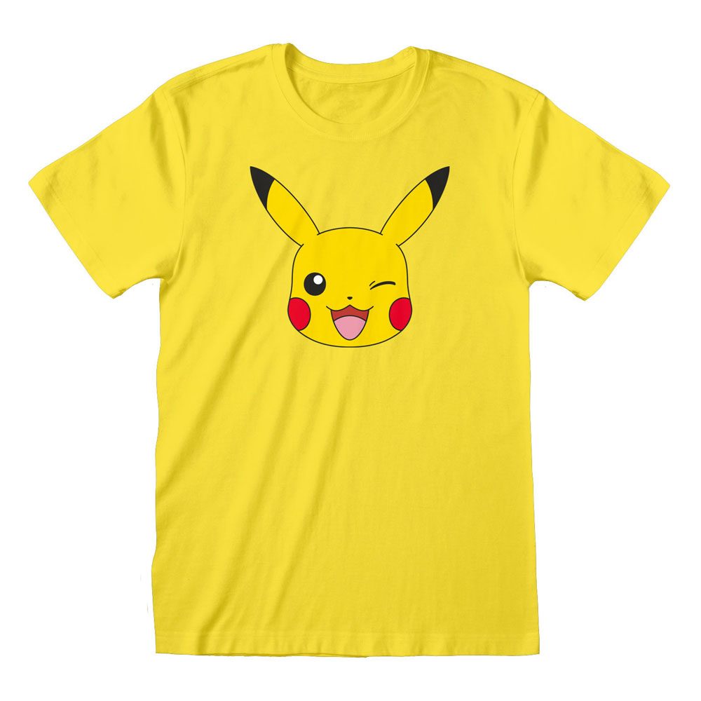 Pokemon T-Shirt Pikachu Face Size M