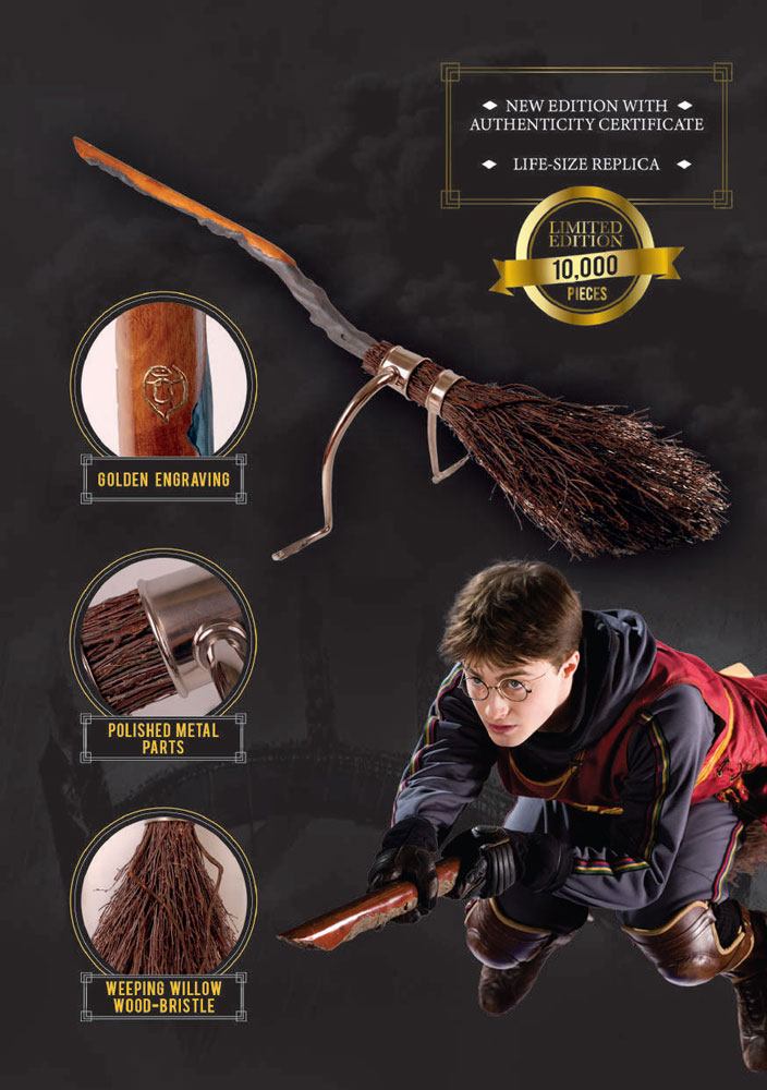 Harry Potter Replica 1/1 Firebolt Broom 2022 Edition  - Severely damaged packaging