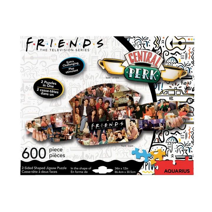 Friends Shaped Jigsaw Puzzle Central Perk (600 pieces)