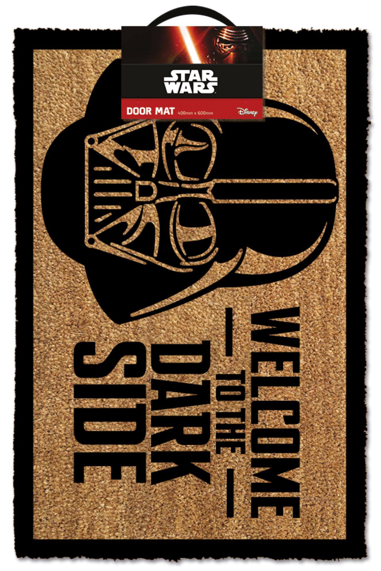 Star Wars 'Welcome To The Dark Side' Doormat Black (40 x 60cm)