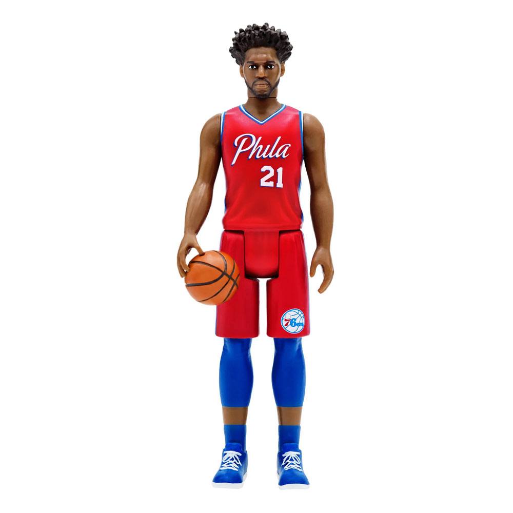 NBA ReAction Action Figure Wave 3 Joel Embiid (76ers) [Red Statement] 10 cm