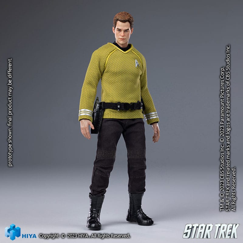 Star Trek Exquisite Super Series Actionfigur 1-12 Kirk 16 cm