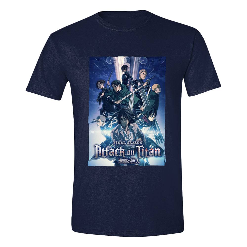 Attack On Titan T-Shirt Season Poster Size S