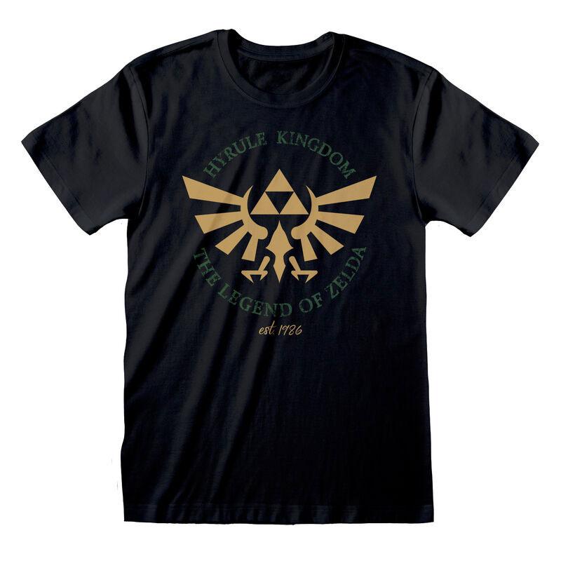 Legend of Zelda T-Shirt Hyrule Kingdom Crest Size M