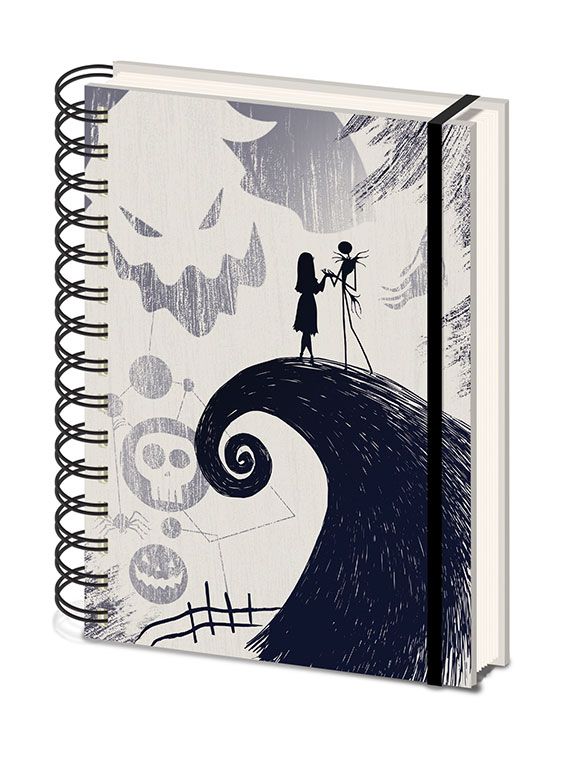 Nightmare before Christmas Wiro Notebook A5 Spiral Hill