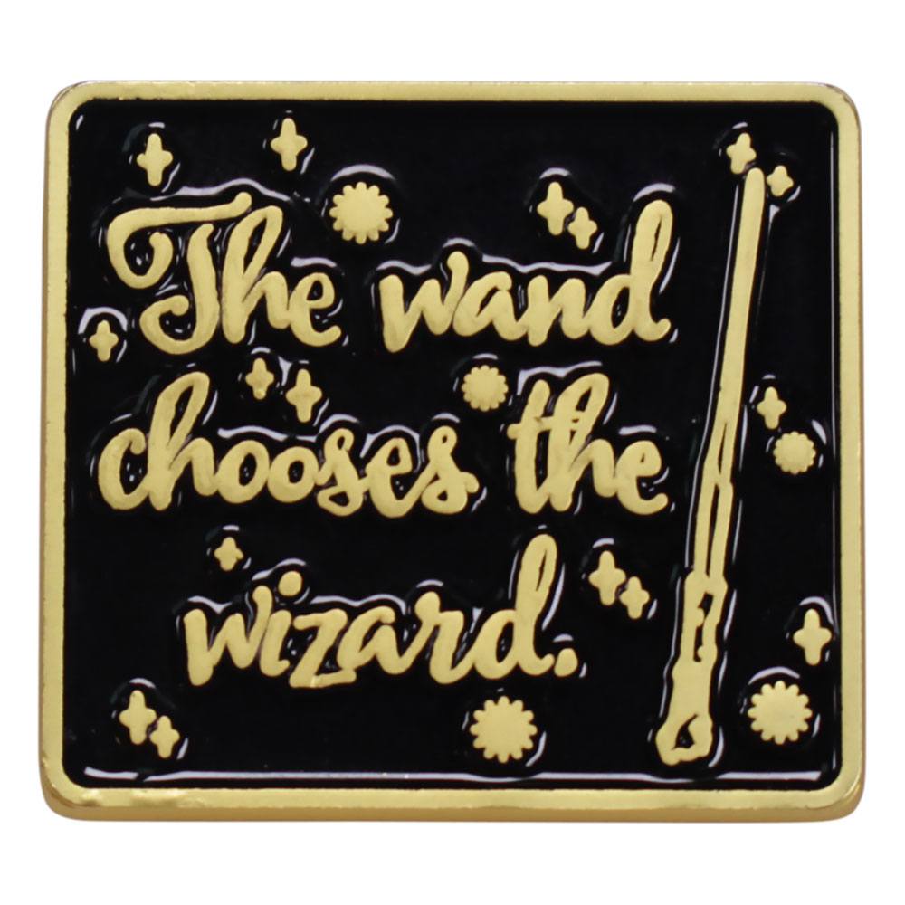 Harry Potter Pin Badge Wand chooses the Wizard