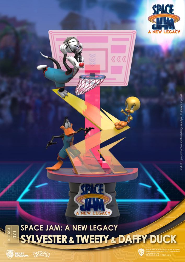 Space Jam: A New Legacy D-Stage PVC Diorama Sylvester & Tweety & Daffy Duck Standard Ver. 15 cm