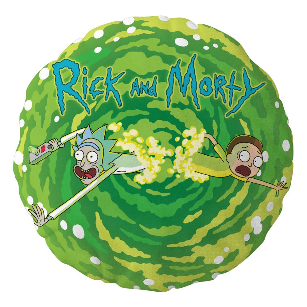 Rick & Morty Cushion Logo 45 x 45 cm