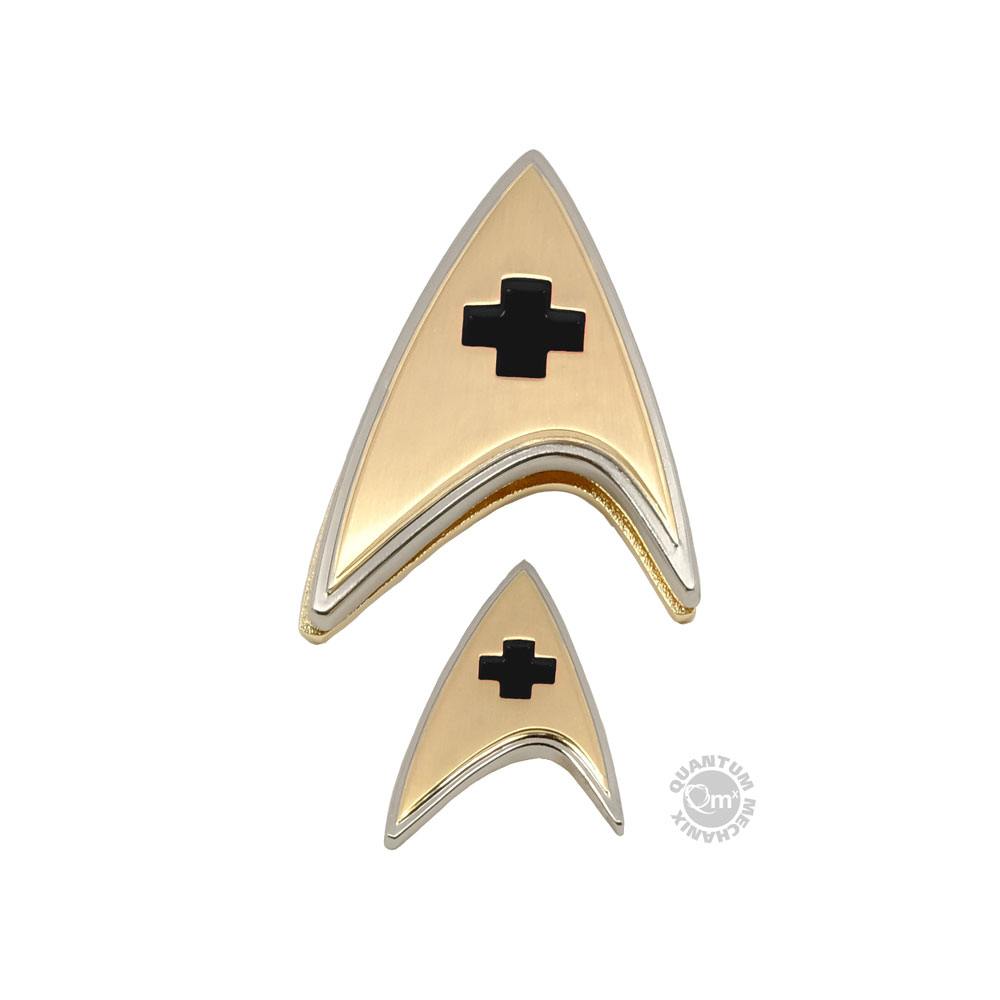 Star Trek Discovery Enterprise Badge & Pin Set Medical