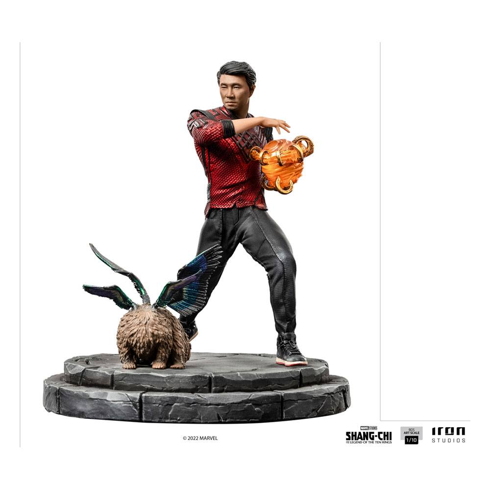 Shang-Chi and the Legend of the Ten Rings BDS Art Scale Statue 1-10 Shang-Chi & Morris 19 cm