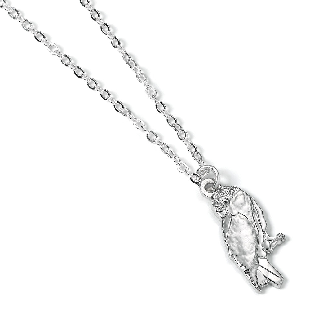 Harry Potter Pendant & Necklace Hedwig Owl (silver plated)