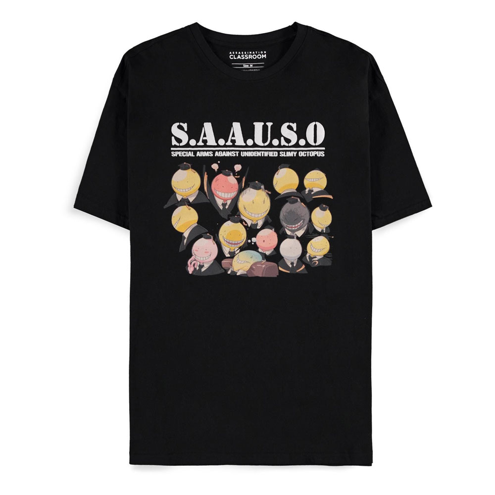 Assassination Classroom T-Shirt Koro-Sensei Faces Size XL