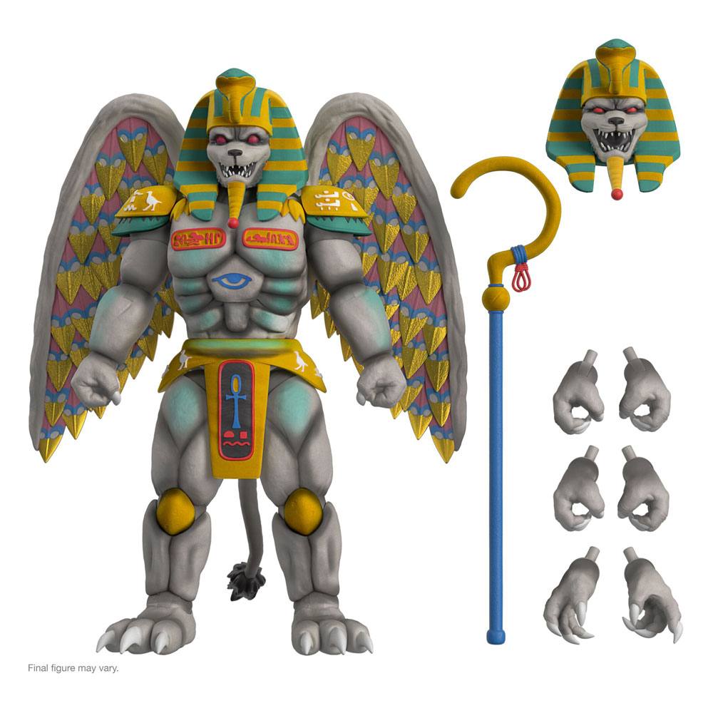 Mighty Morphin Power Rangers Ultimates Action Figure King Sphinx 20 cm - Severely damaged packaging