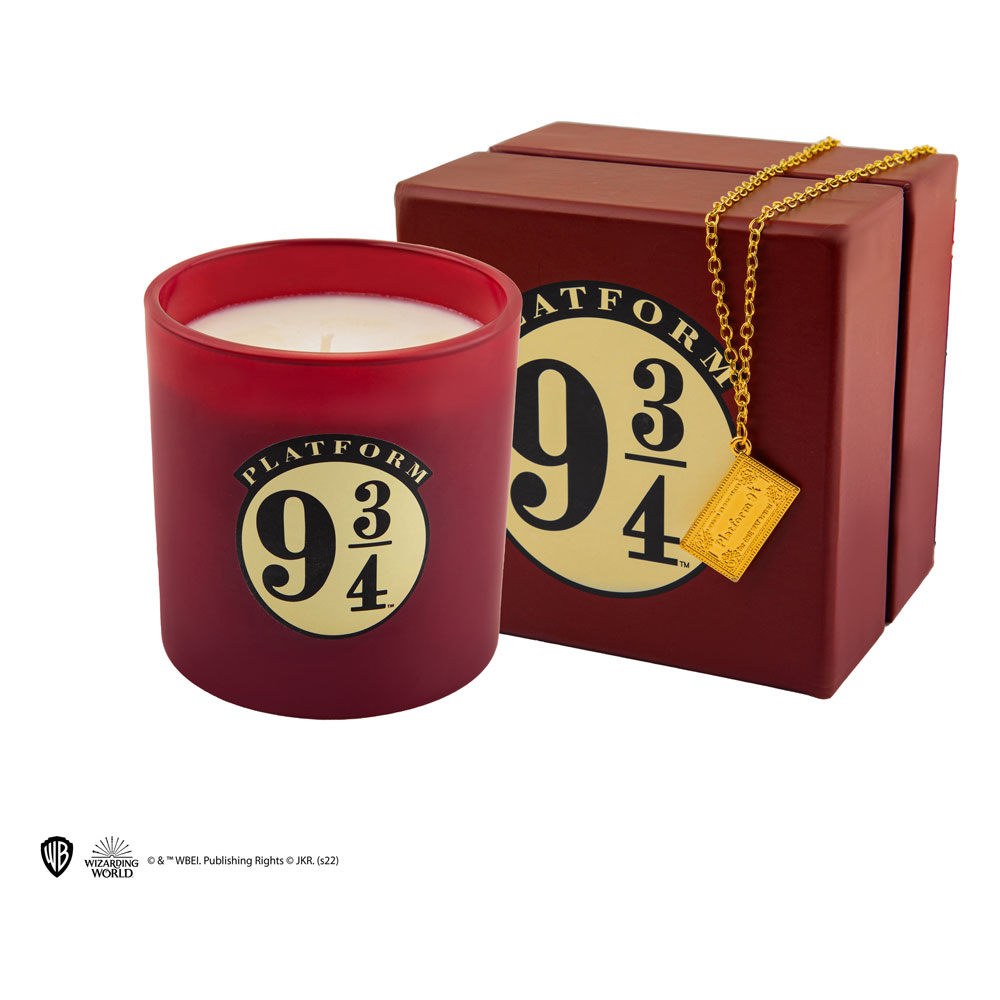 Harry Potter Candle with Necklace Platfrom 9/3/4