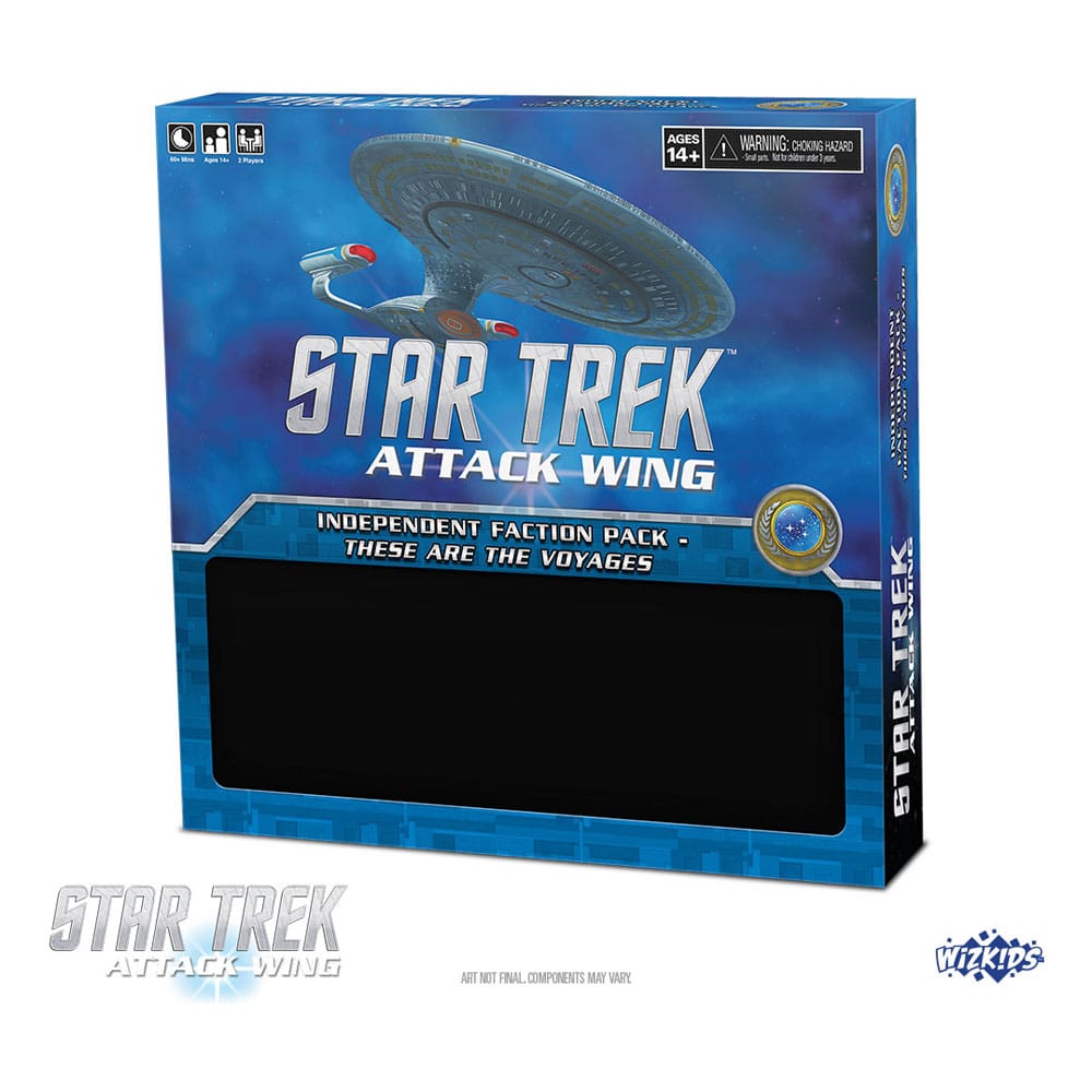 Star Trek Miniatures Game Expansion Attack Wing:Federation Faction Pack - These are the Voyages *English Version*