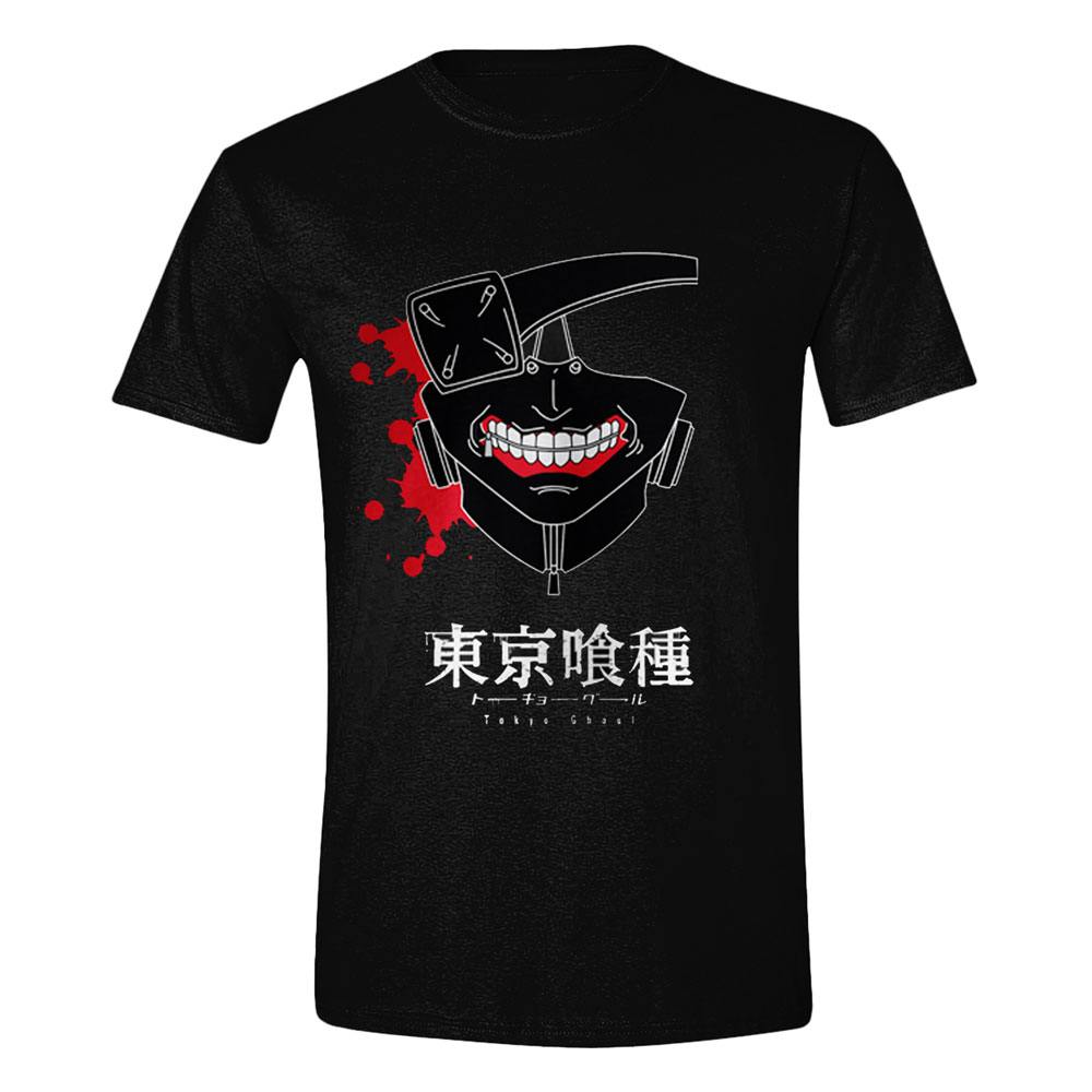 Tokyo Ghoul T-Shirt Blood Filled Mask  Size M