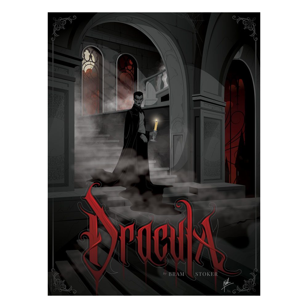 Dracula Art Print Dracula by Mike Mahle 46 x 61 cm - unframed