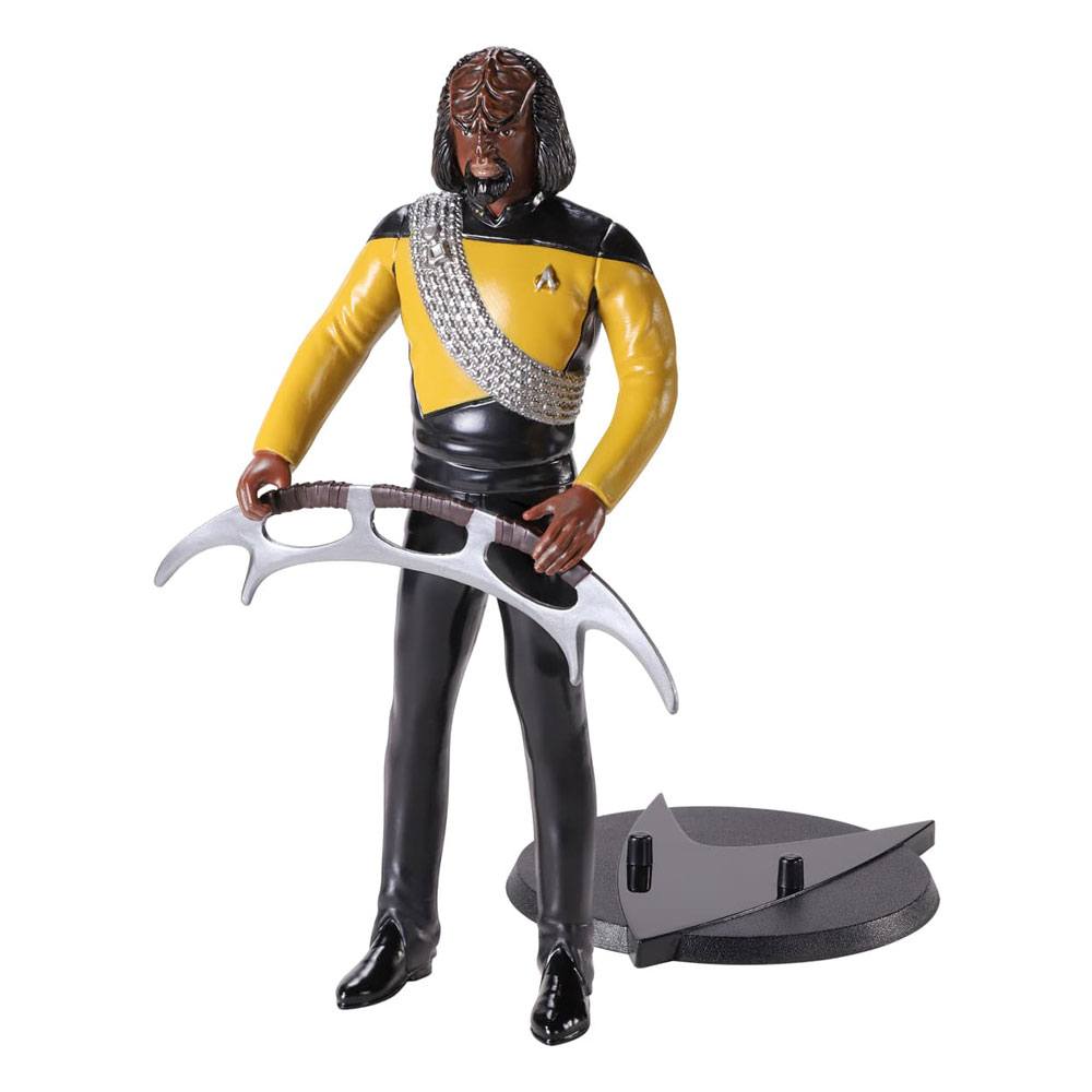 Star Trek: The Next Generation Bendyfigs Bendable Figure Lt Worf 19 cm