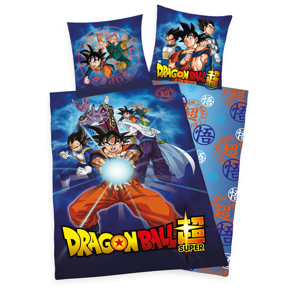 Dragon Ball Super Duvet Set Characters 135 x 200 cm / 80 x 80 cm