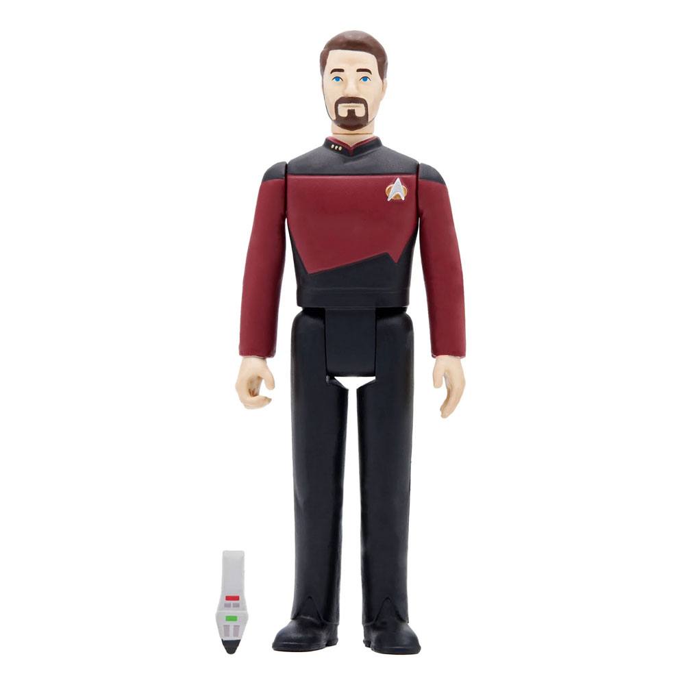 Star Trek: The Next Generation ReAction Action Figure Wave 2 Commander Riker 10 cm