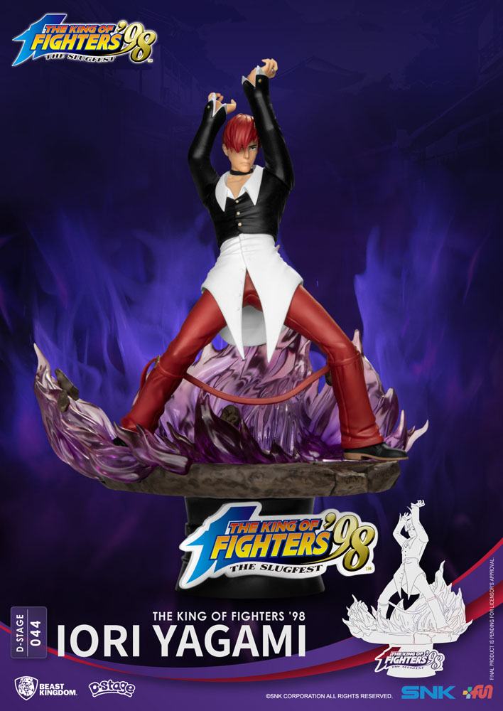 The King of Fighters '98 D-Stage PVC Diorama Iori Yagami Closed Box Version 16 cm