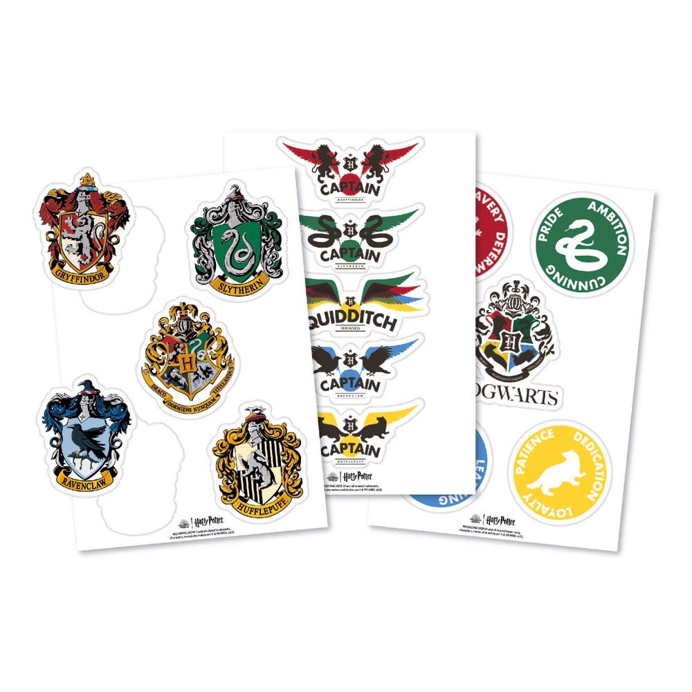 Harry Potter Sticker Sheets House Pride