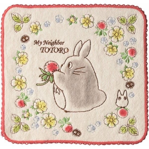 My Neighbor Totoro Mini Towel Wild Strawberries 25 x 25 cm