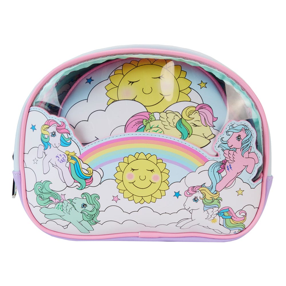 Hasbro by Loungefly Coin-Cosmetic Bag Set of 3 My little Pony