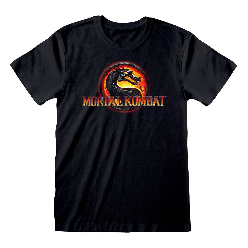 Mortal Kombat T-Shirt Logo Size XL