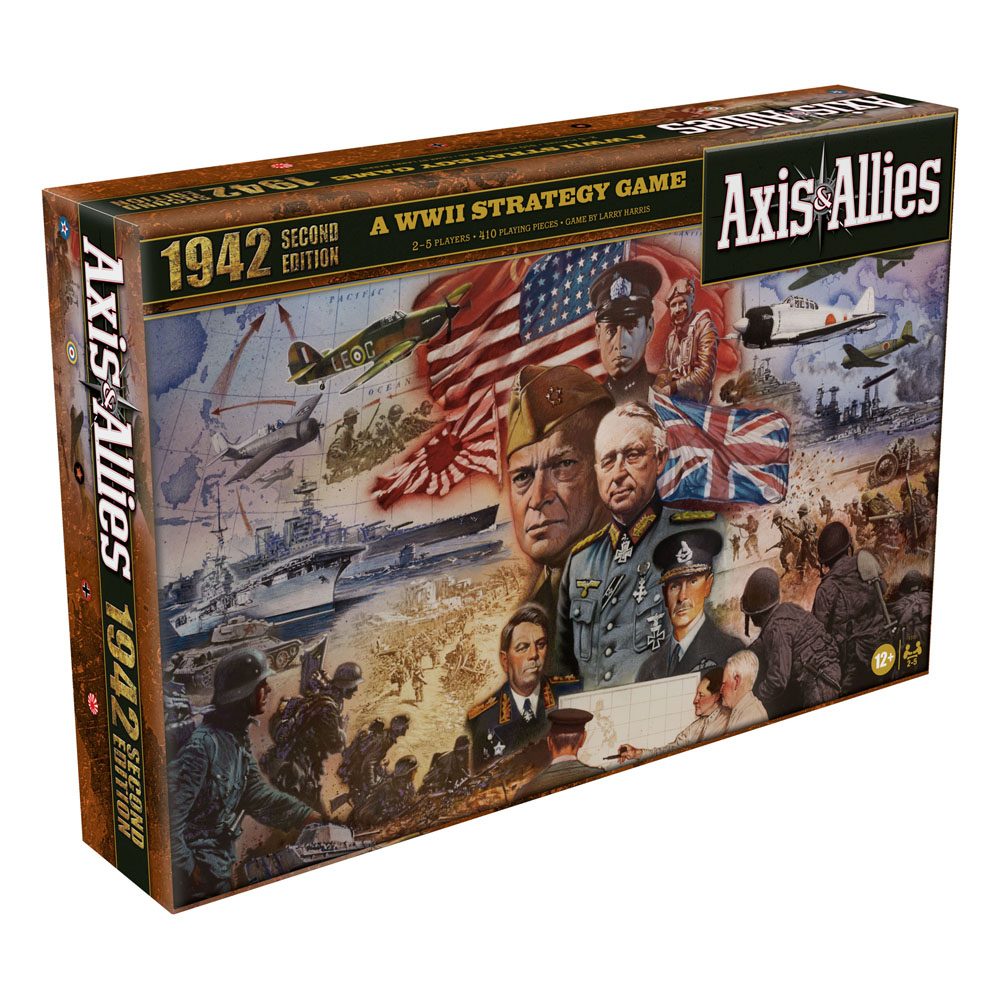 Avalon Hill Board Game Axis & Allies 1942 english - Severely damaged packaging