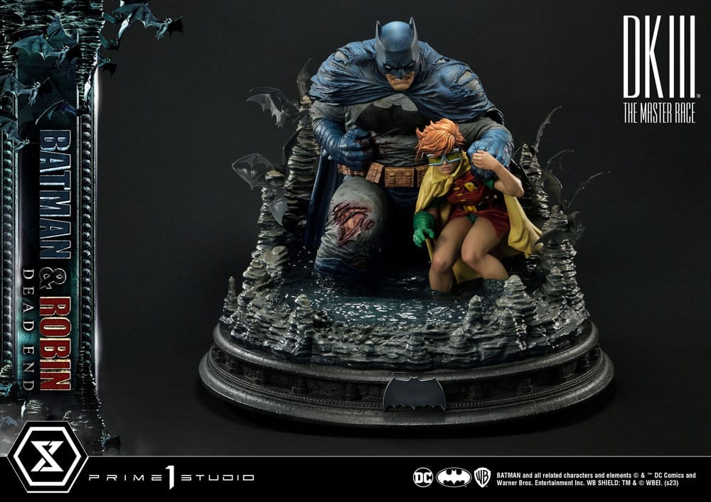 DC Comics Ultimate Premium Masterline Series Statue 1/4 Batman & Robin Dead End 61 cm