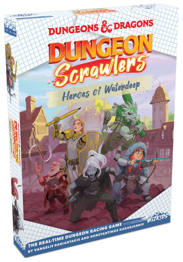 Dungeons & Dragons: Dungeon Scrawlers Heroes of Waterdeep Strategy Game *English Version*