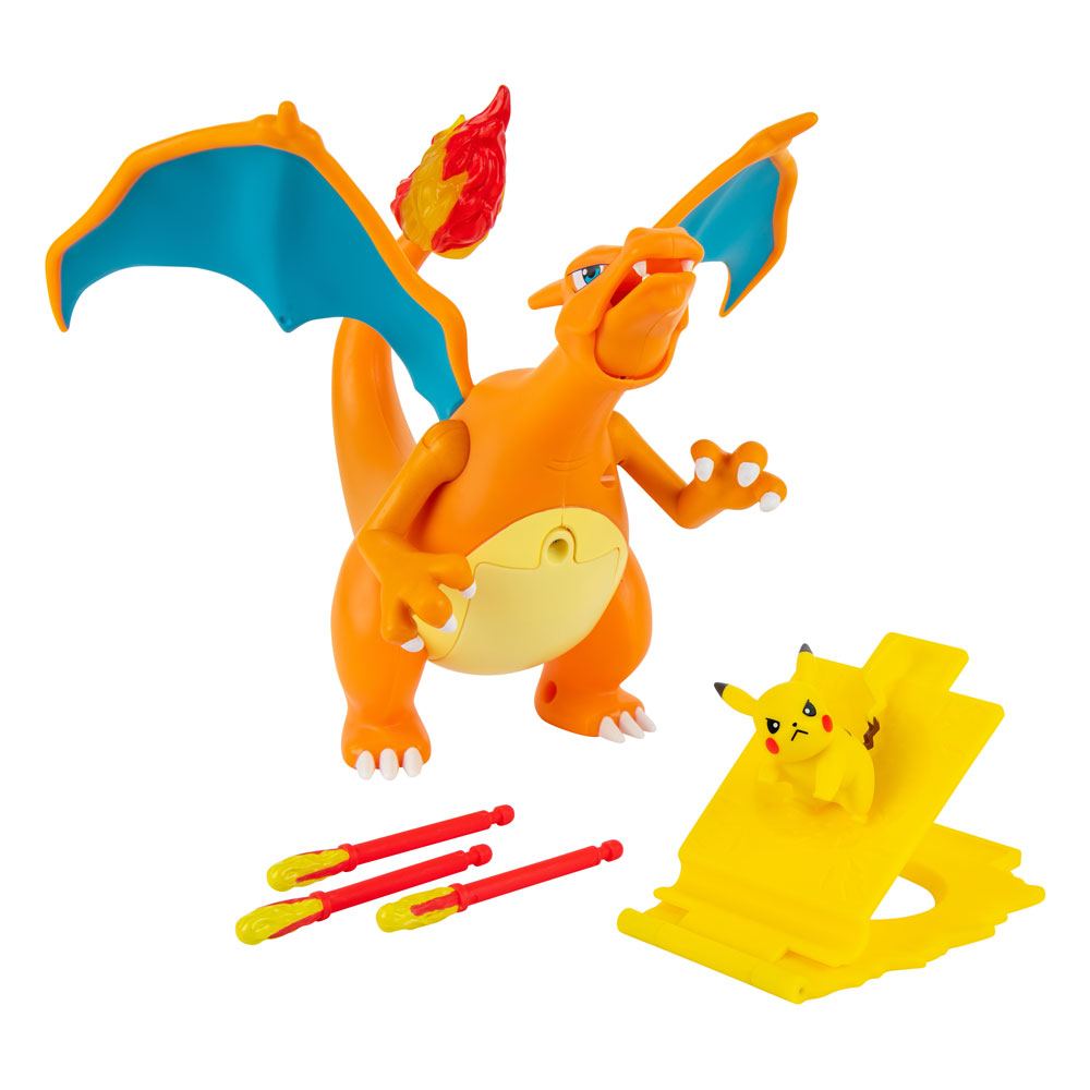 Pokémon Interactive Deluxe Action Figure Charizard 15 cm - Damaged packaging