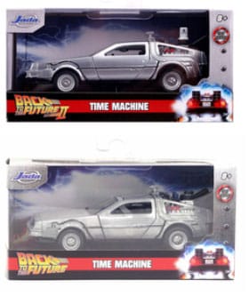 Back to the Future Diecast Models 1-32 Time Machine Display (6)
