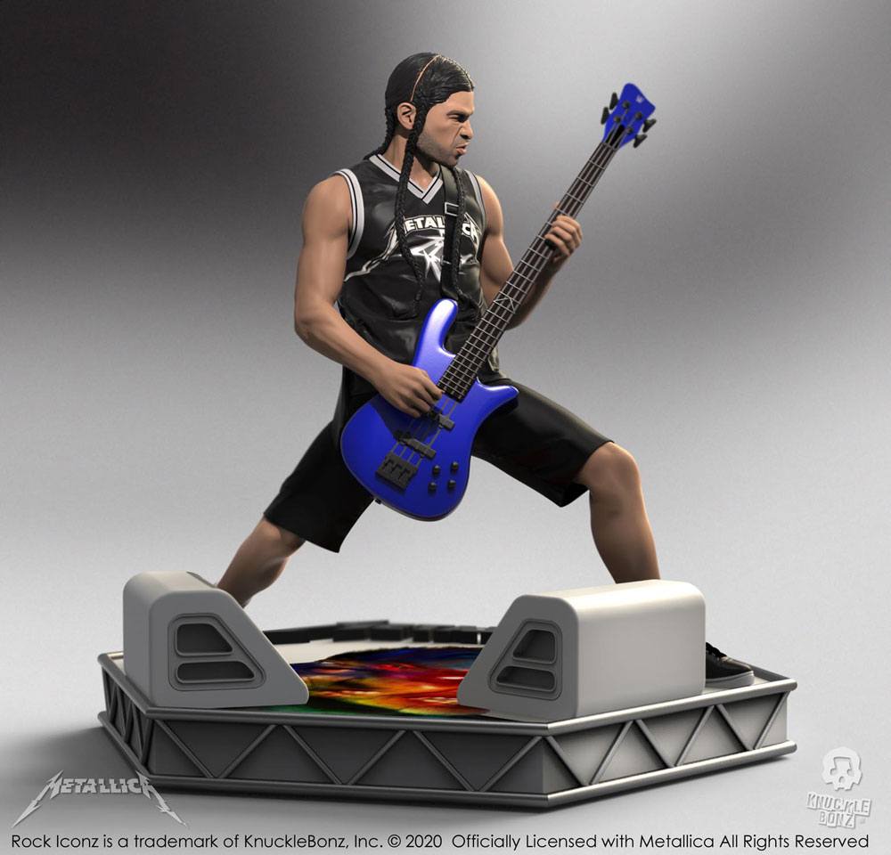 Metallica Rock Iconz Statue Robert Trujillo Limited Edition 22 cm