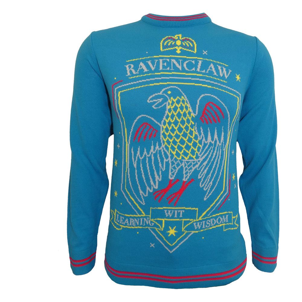 Harry Potter Sweatshirt Christmas Jumper Ravenclaw Size S