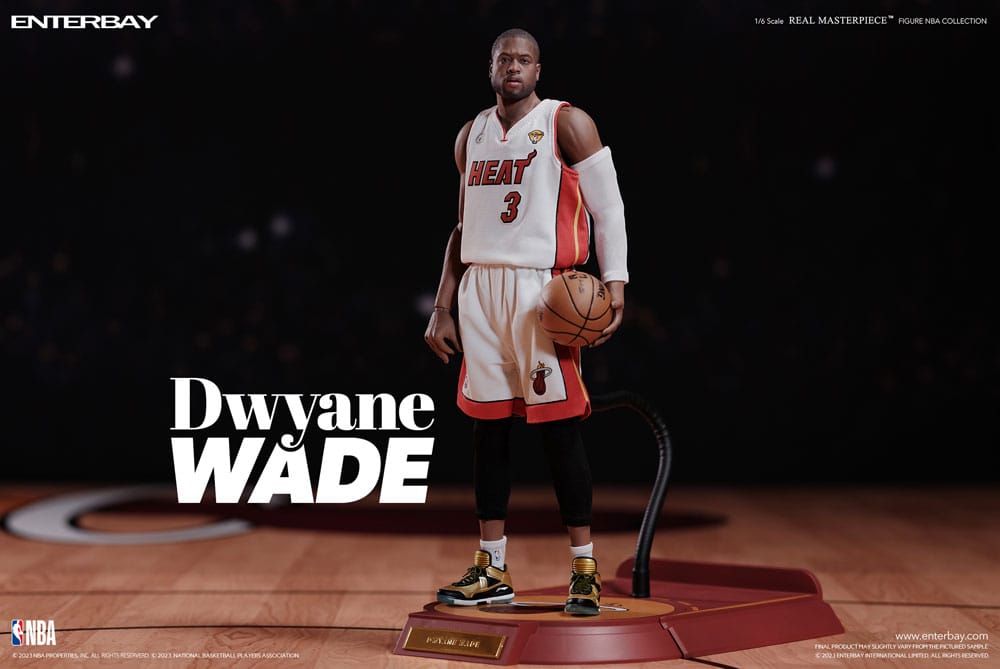 NBA Collection Real Masterpiece Action Figure 1-6 Dwyane Wade 30 cm